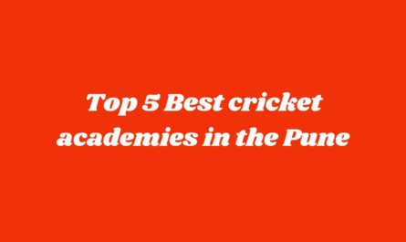 Top 5 Best cricket academy in the Pune